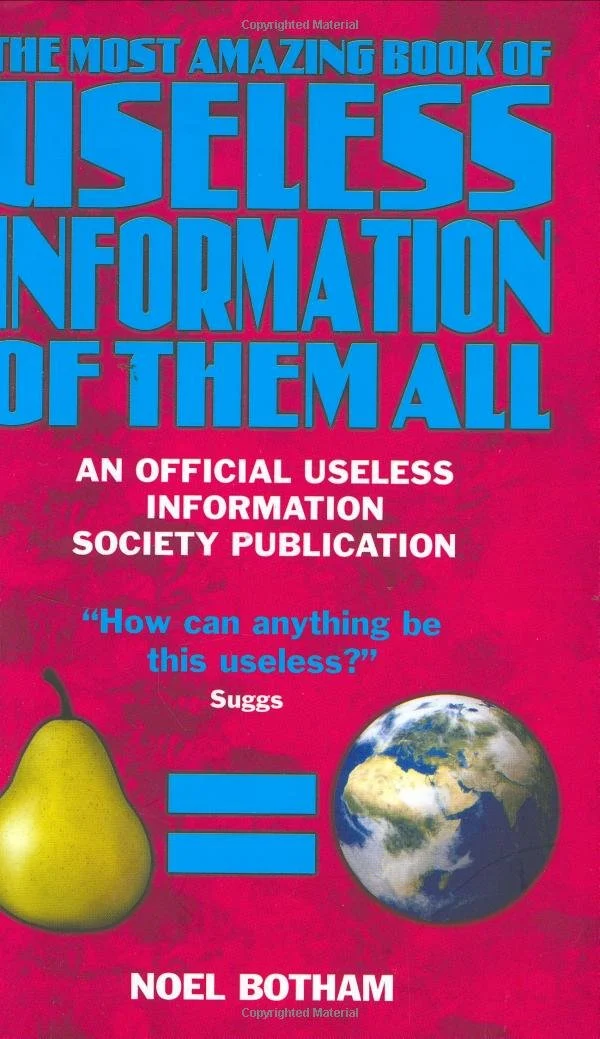The Most Amazing Book of Useless Information of Them All