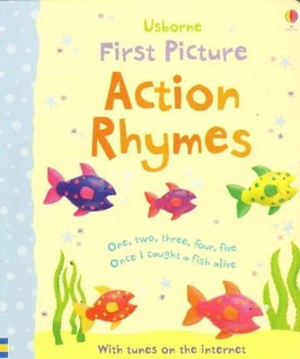 First Picture: Action Rhymes (Usborne First Picture Books)