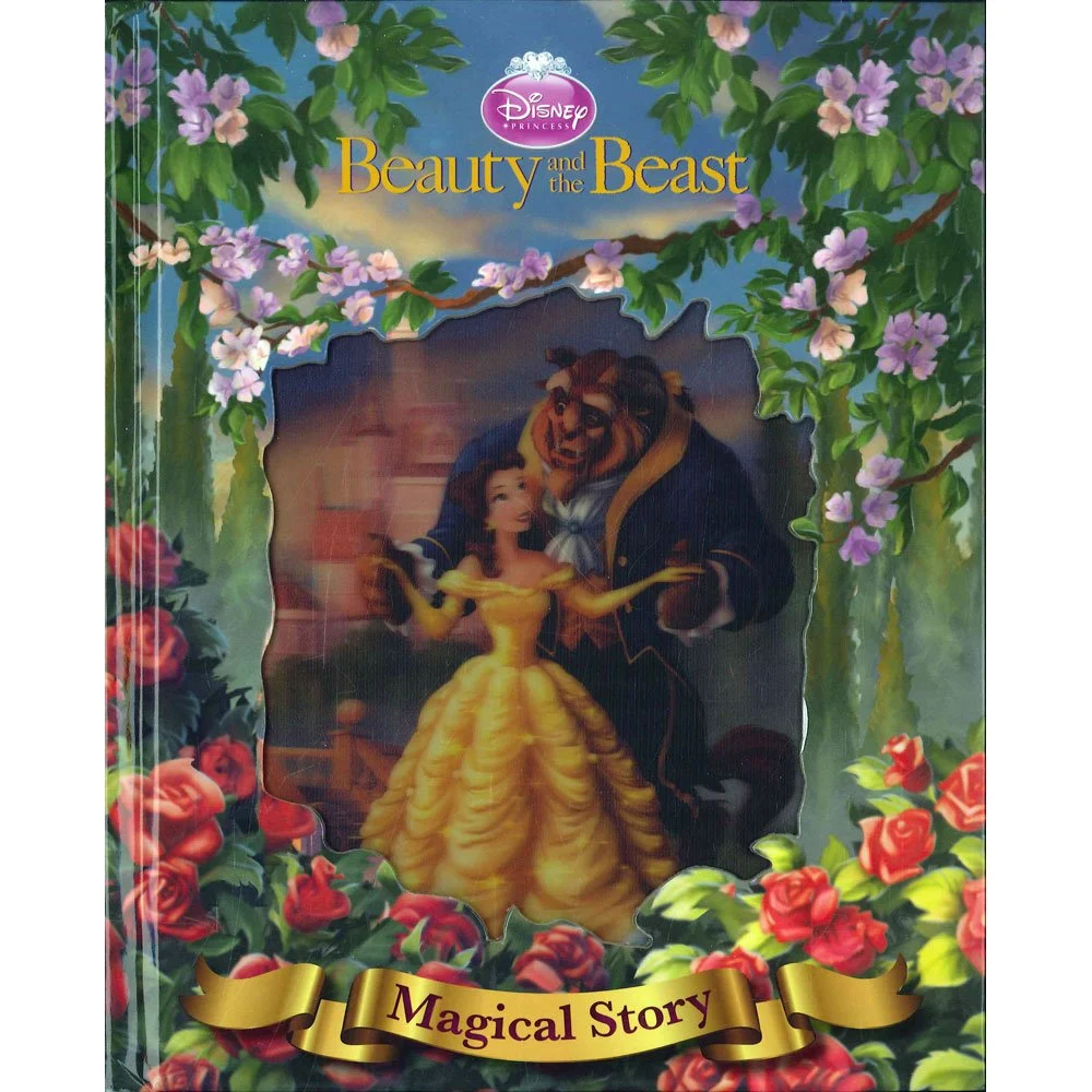 Disney's Beauty and the Beast Magical Story with Lenticular Front Cover