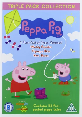 Peppa Pig: Muddy Puddles/Flying A Kite/New Shoes [DVD]