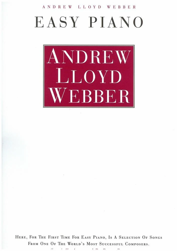 Andrew Lloyd Webber: Easy Piano
