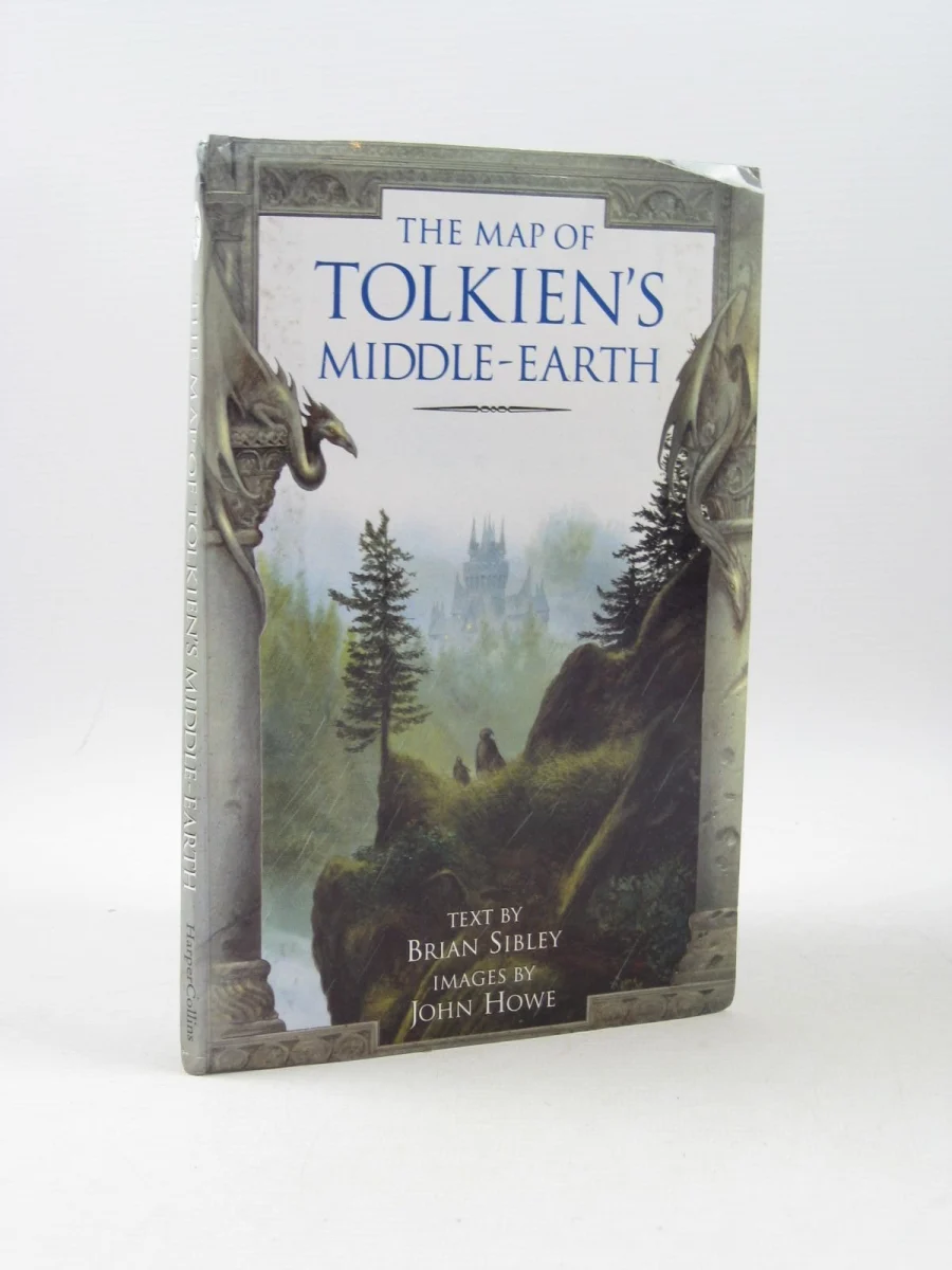 The Map Of Tolkien's Middle-Earth :