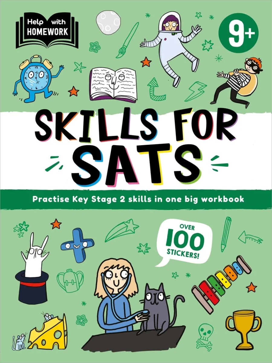 Help With Homework: Age 9+ Skills for SATs (Practise Key Stage 2 skills in one big workbook)