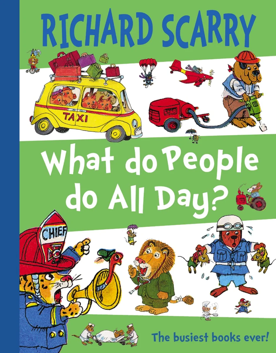 What Do People Do All Day?: The busiest books ever!