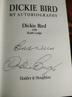 Dickie Bird Autobiography