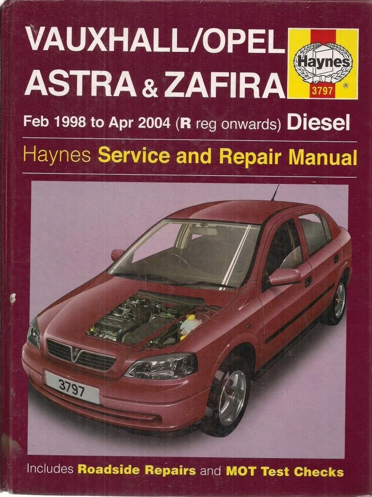 Vauxhall/Opel Astra and Zafira Diesel Service and Repair Manual: 1998 to 2004 (Haynes Service and Repair Manuals)
