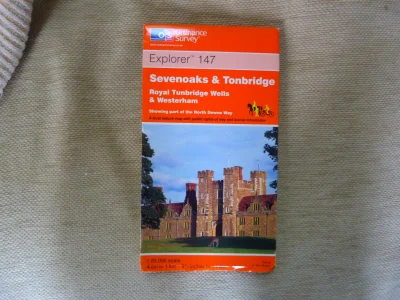 Sevenoaks and Tonbridge: Sheet 147 (Explorer Maps)