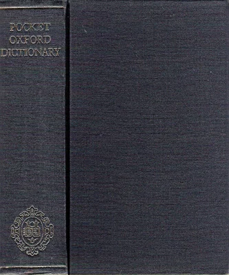 Pocket Oxford Dictionary of Current English