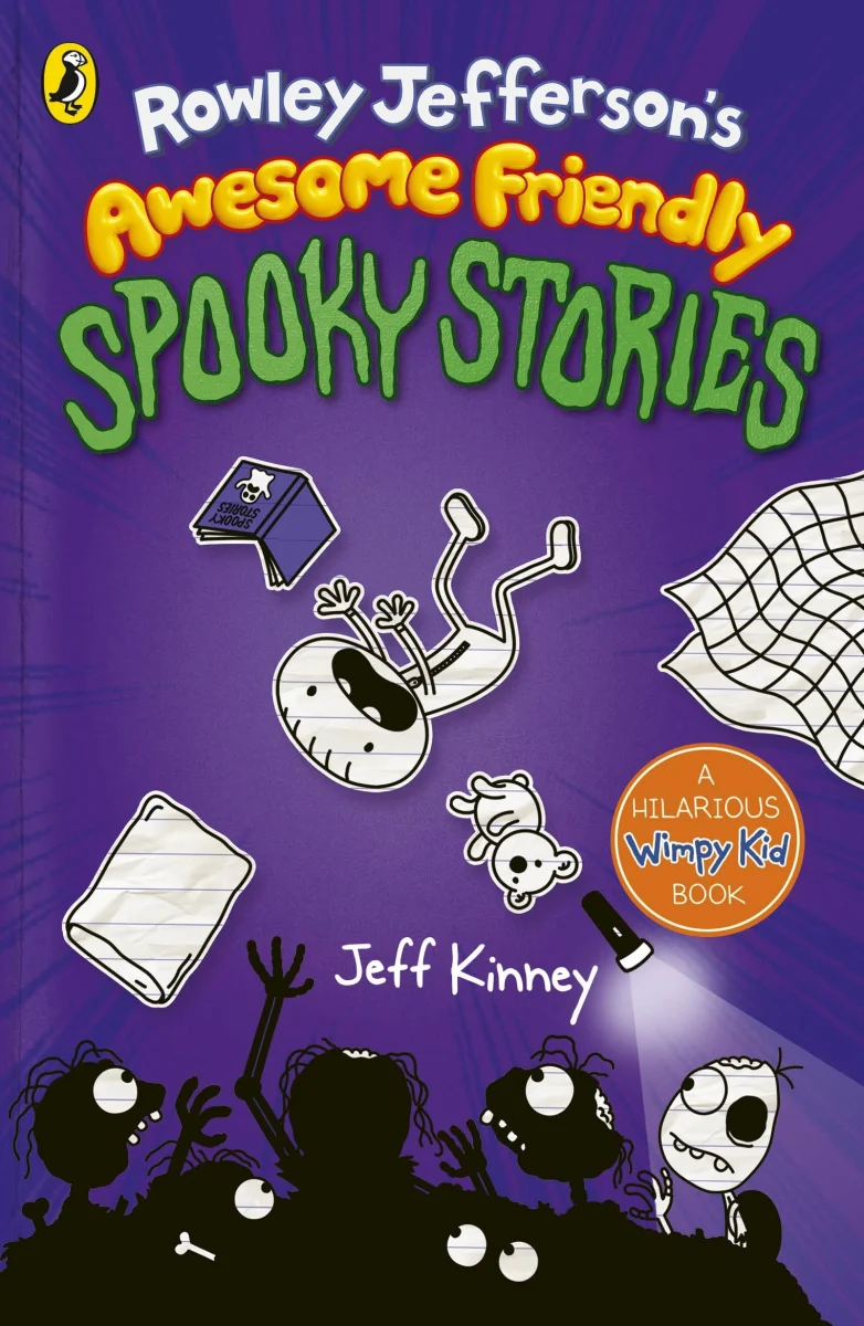 Rowley Jefferson's Awesome Friendly Spooky Stories: FROM THE HILARIOUS WORLD OF WIMPY KID: 3 (The Awesome Friendly Kid Series, 3)