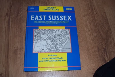 Ordnance Survey East Sussex Street Atlas (County street atlases)