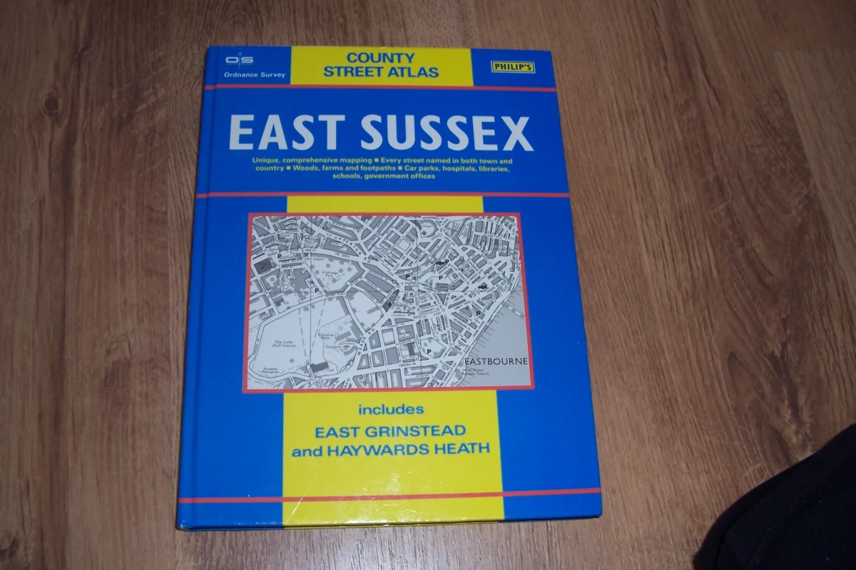 Ordnance Survey East Sussex Street Atlas (County street atlases)