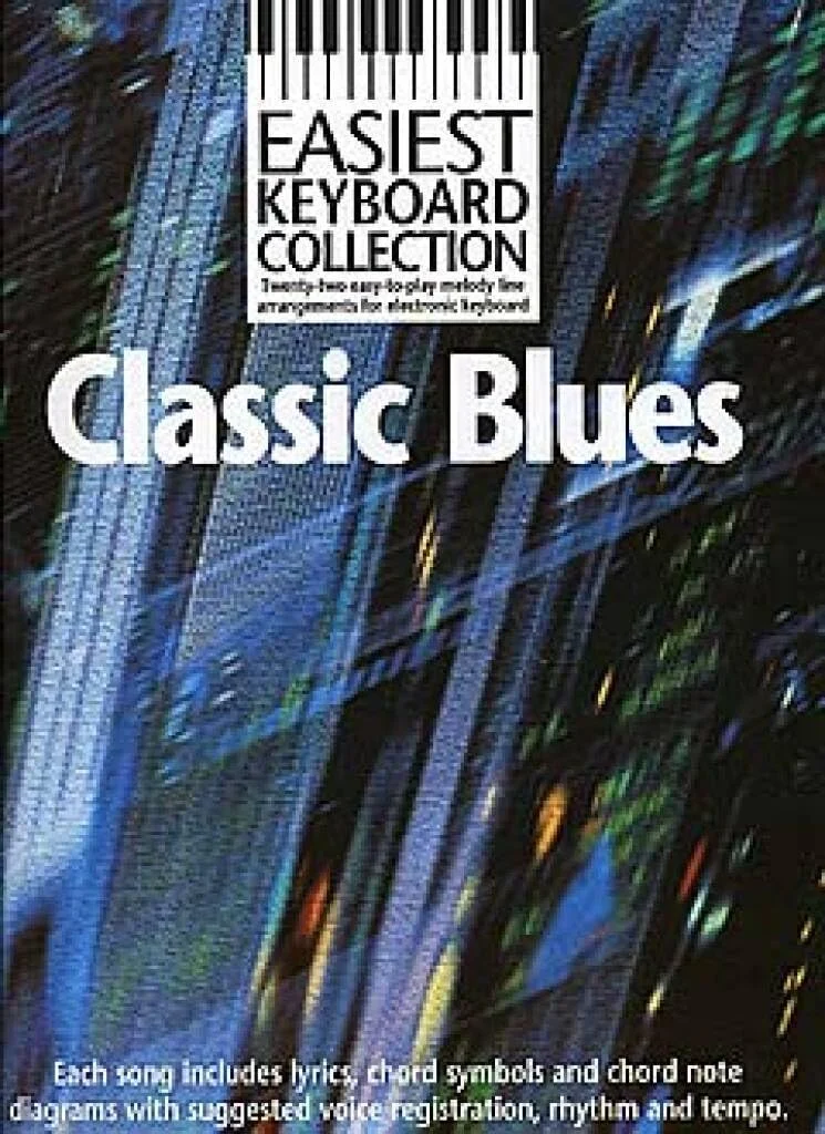 EASIEST KEYBOARD COLLECTION CLASSIC BLUES MLC