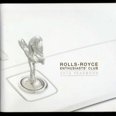 Rolls Royce Enthusiasts' Club Year Book 2010