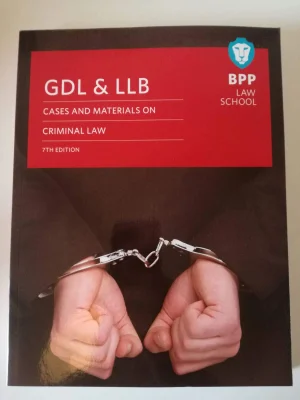 GDL & LLB cases and materials on criminal law 7th edition