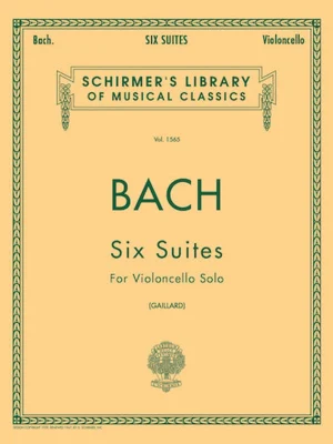 6 Suites BWV1007-1012: Edited by Fritz Galliard: 1565 (Schirmer's Library of Musical Classics)