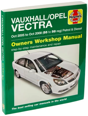 Vauxhall/Opel Vectra Petrol & Diesel (Oct 05 - Oct 08) Haynes Repair Manual