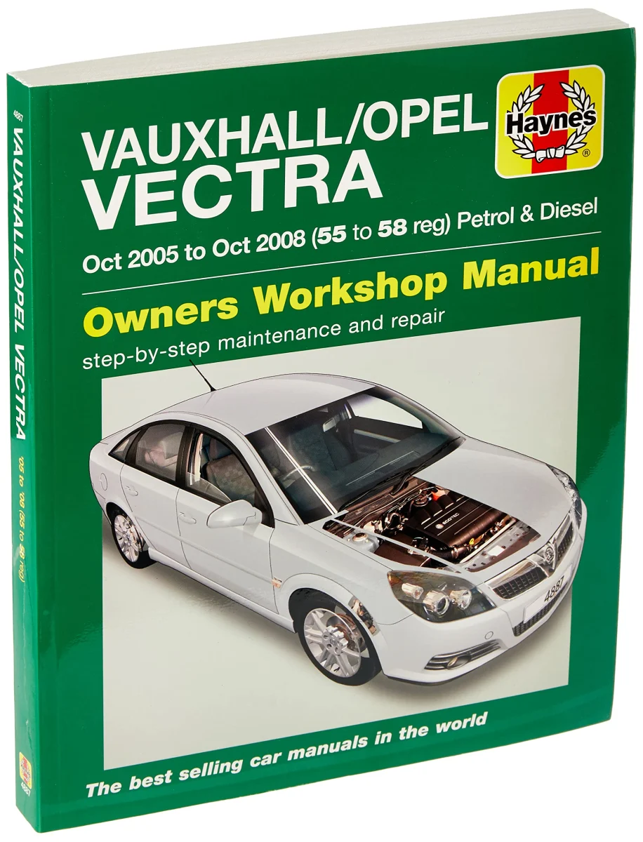 Vauxhall/Opel Vectra Petrol & Diesel (Oct 05 - Oct 08) Haynes Repair Manual