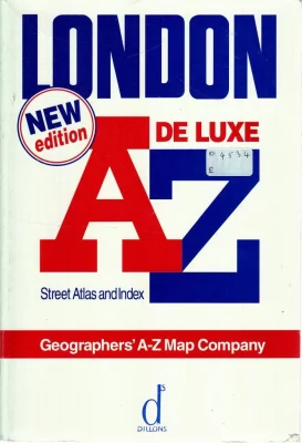 A. to Z. Atlas of London: 1m-3" (London Street Atlases)